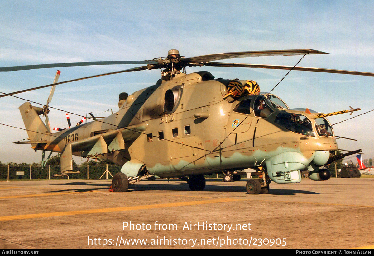 Aircraft Photo of 0836 | Mil Mi-24V | Czechia - Air Force | AirHistory.net #230905