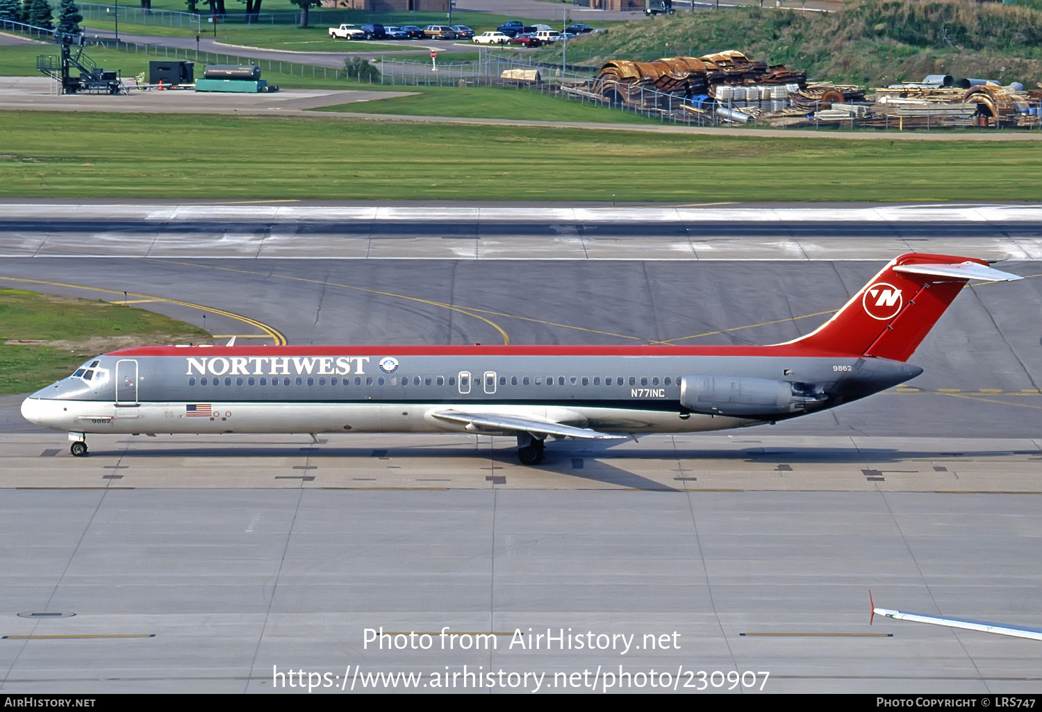 Aircraft Photo of N771NC | McDonnell Douglas DC-9-51 | Northwest Airlines | AirHistory.net #230907