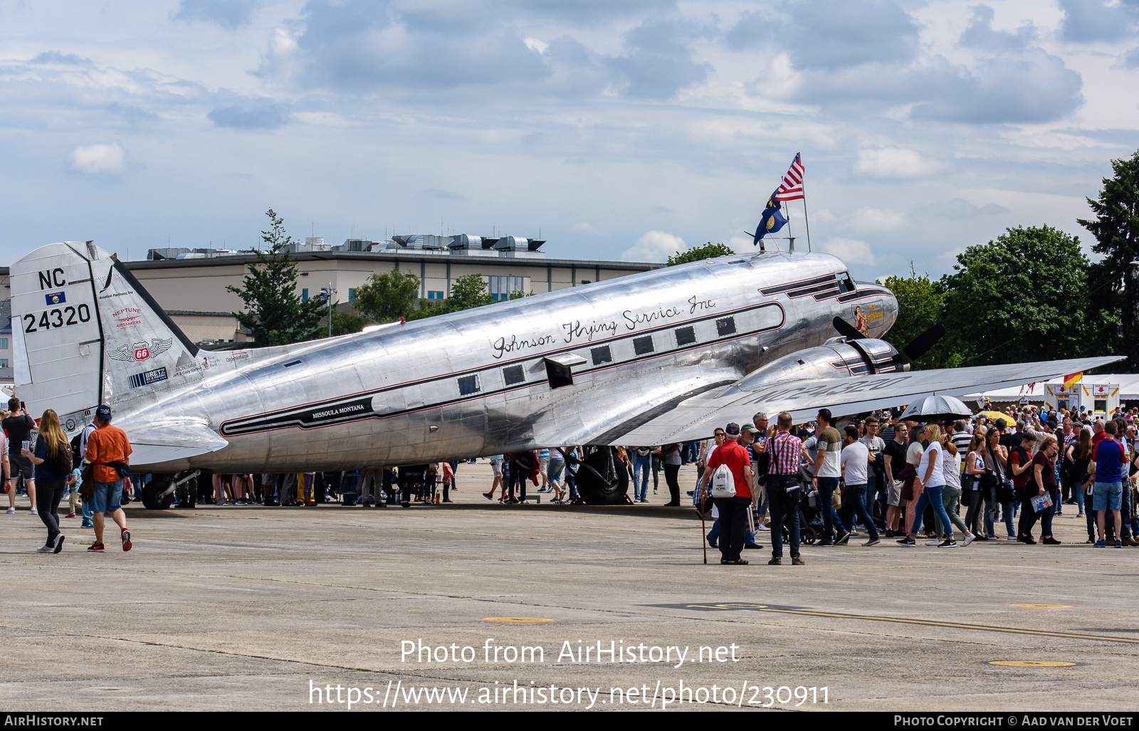 Aircraft Photo of N24320 / NC24320 | Douglas C-47A Skytrain | Johnson Flying Service | AirHistory.net #230911