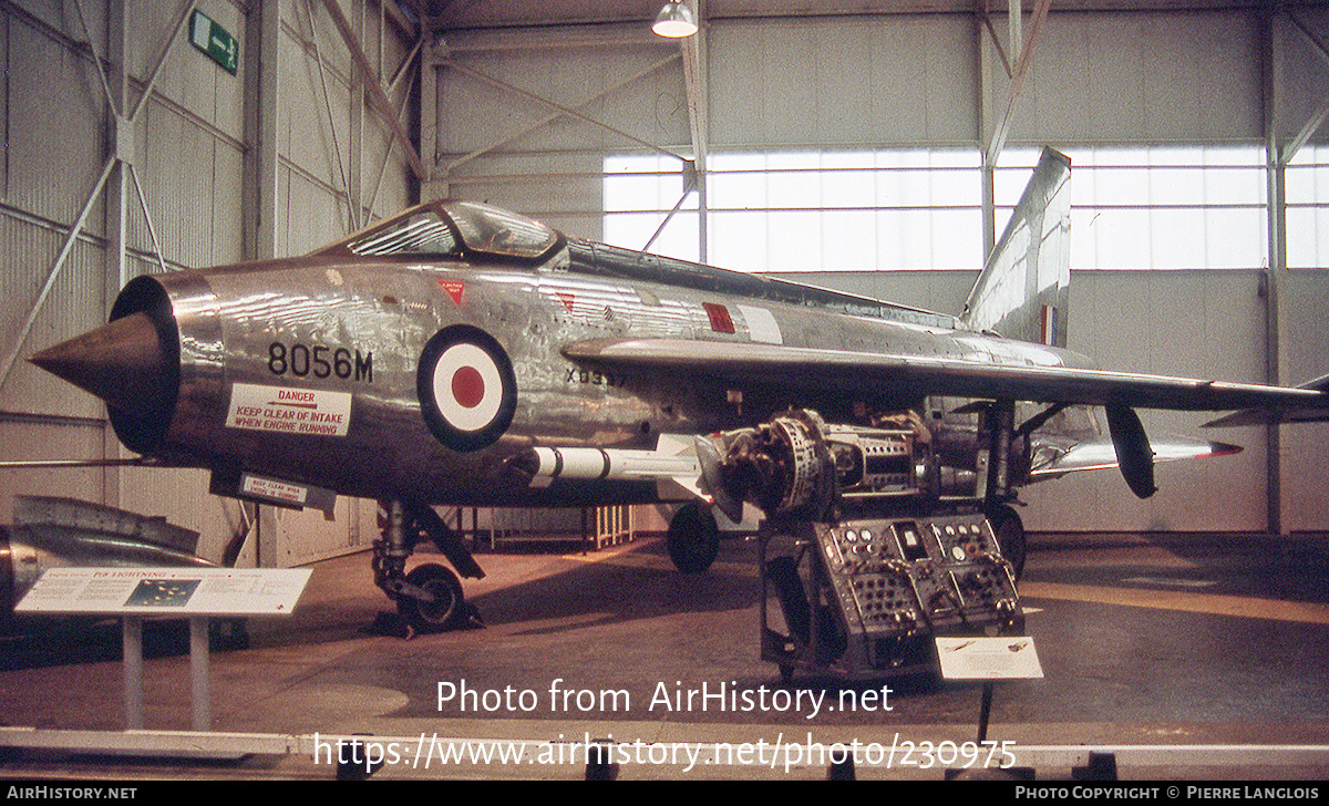 Aircraft Photo of XG337 | English Electric Lightning F1 | UK - Air Force | AirHistory.net #230975