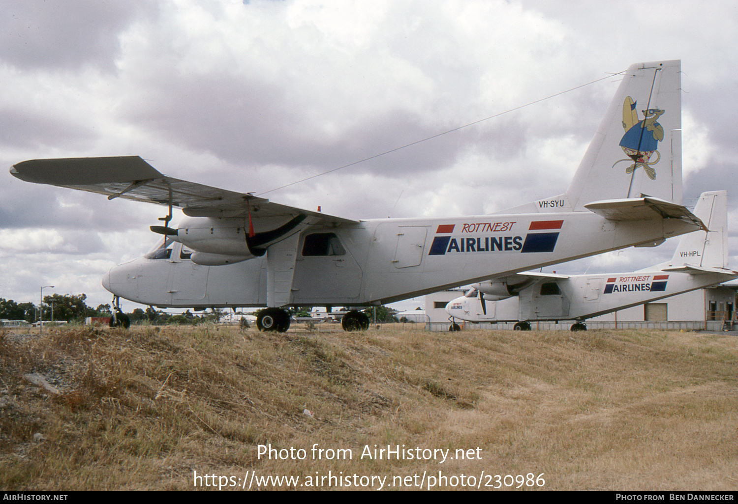 Aircraft Photo of VH-SYU | Britten-Norman BN-2A-8 Islander | Rottnest Airlines | AirHistory.net #230986