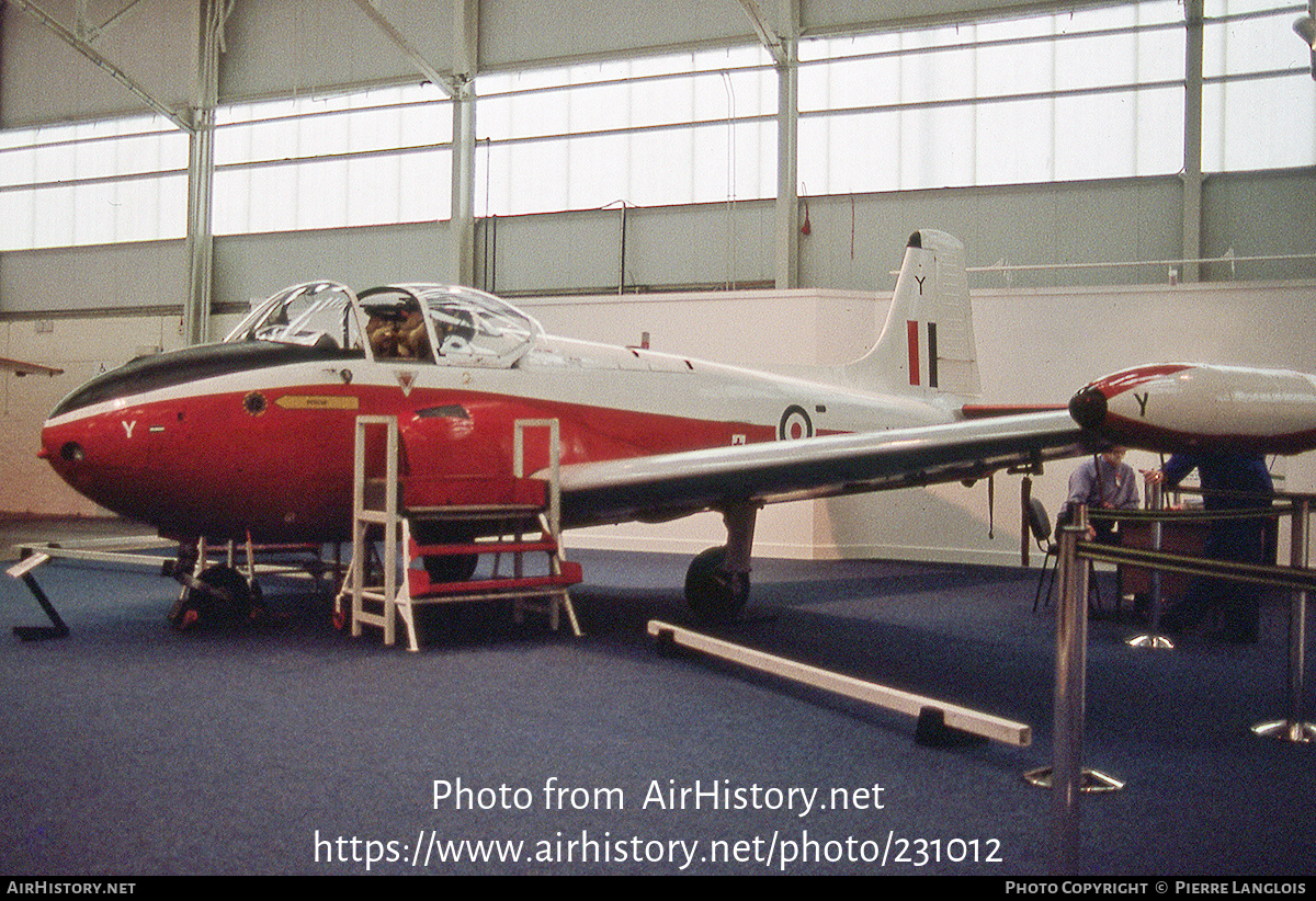 Aircraft Photo of XM351 | Hunting P.84 Jet Provost T3 | UK - Air Force | AirHistory.net #231012