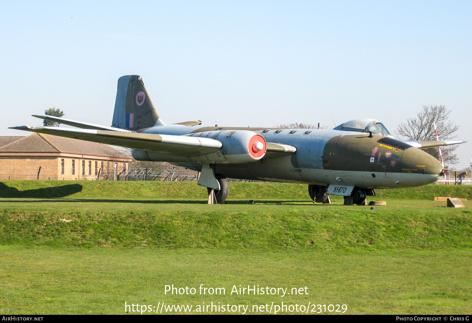 Aircraft Photo of XH170 | English Electric Canberra PR9 | UK - Air Force | AirHistory.net #231029