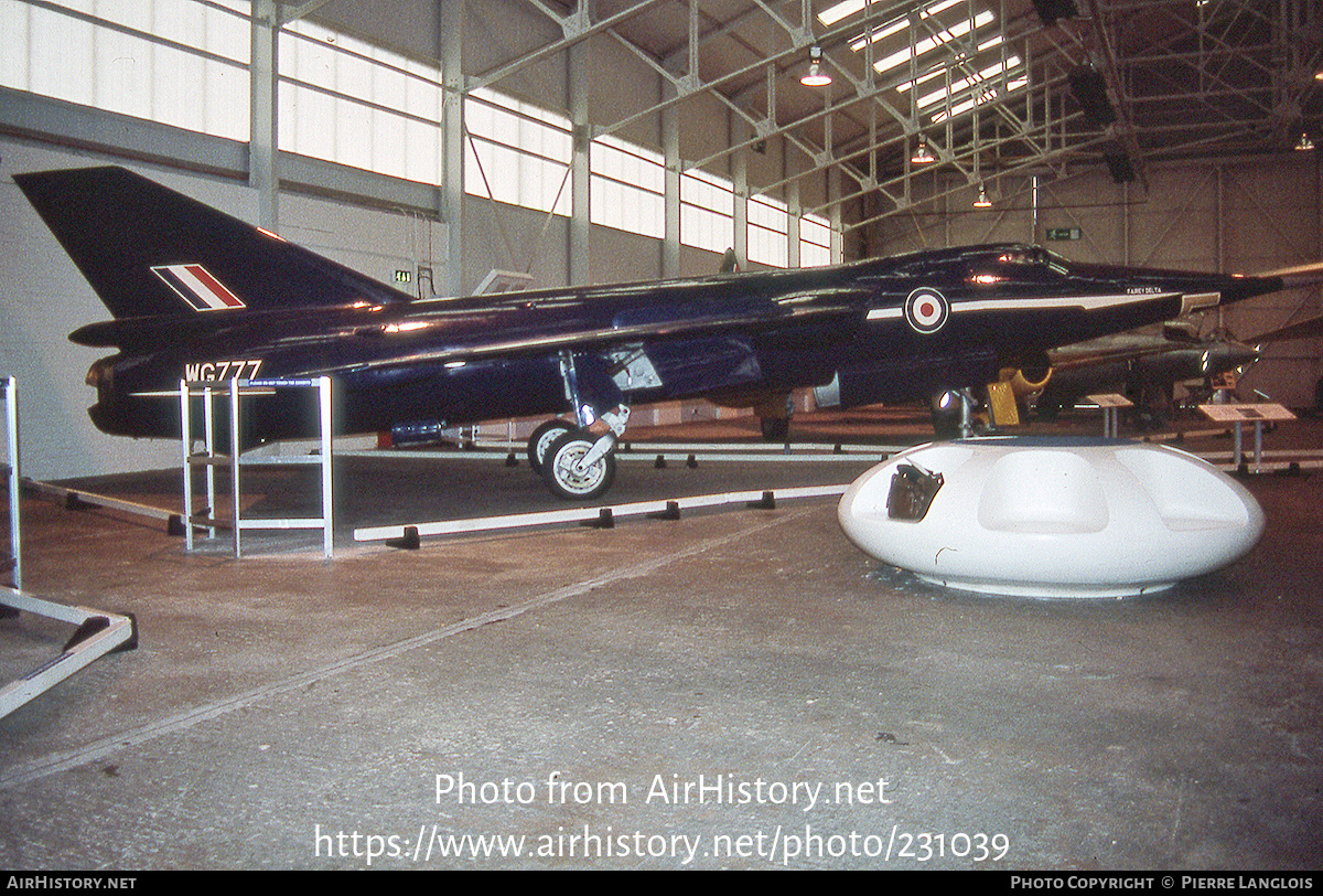 Aircraft Photo of WG777 | Fairey FD-2 | UK - Air Force | AirHistory.net #231039