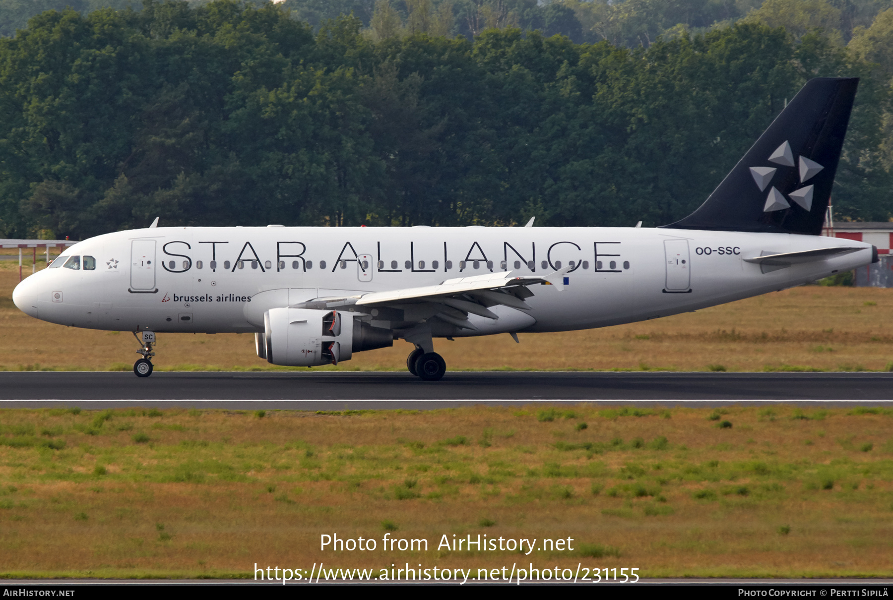 Aircraft Photo of OO-SSC | Airbus A319-112 | Brussels Airlines | AirHistory.net #231155