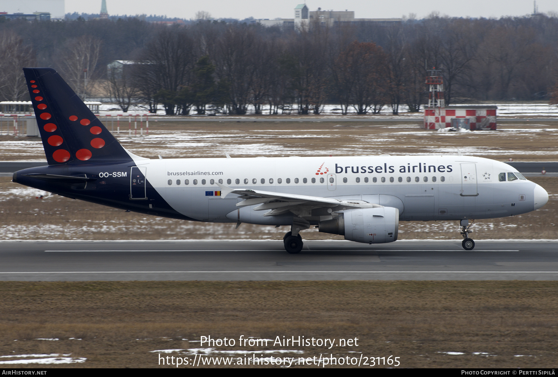 Aircraft Photo of OO-SSM | Airbus A319-112 | Brussels Airlines | AirHistory.net #231165