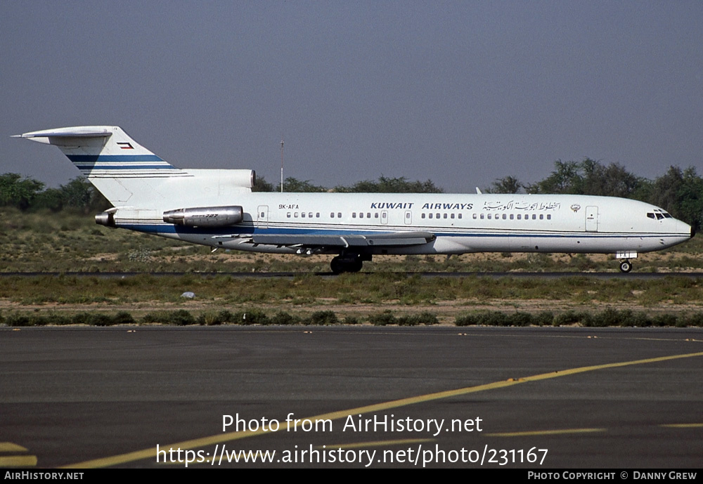 Aircraft Photo of 9K-AFA | Boeing 727-269/Adv | Kuwait Airways | AirHistory.net #231167