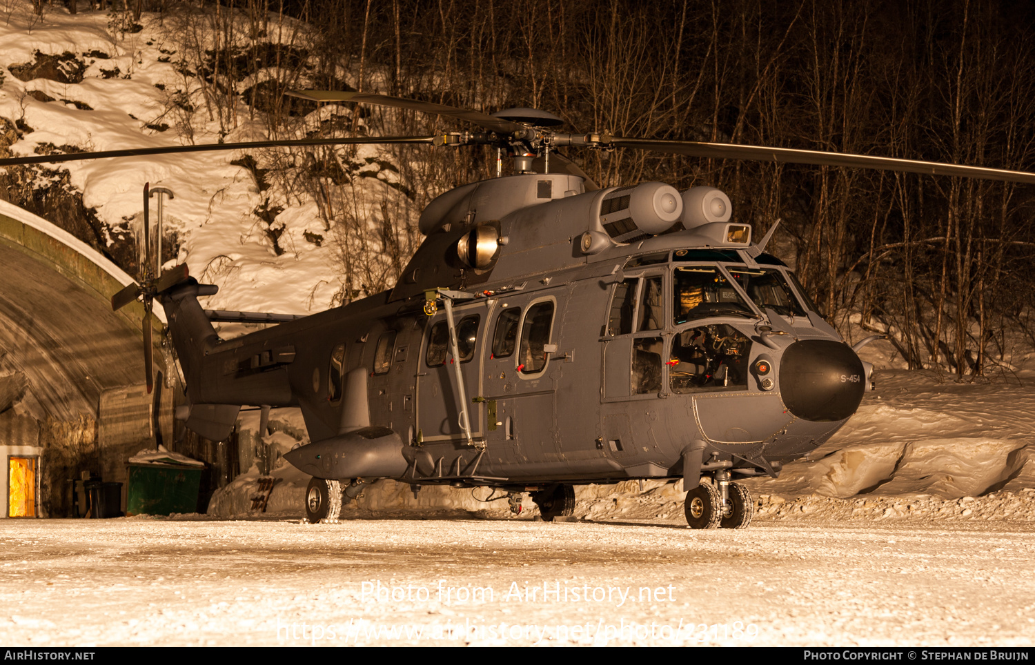 Aircraft Photo of S-454 | Eurocopter AS-532U2 Cougar Mk2 | Netherlands - Air Force | AirHistory.net #231189