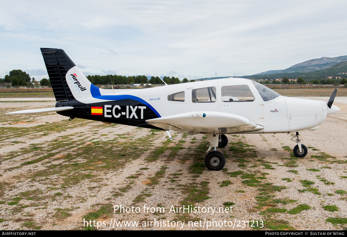 Aircraft Photo of EC-IXT | Piper PA-28-161 Warrior III | Airpull Aviation Academy | AirHistory.net #231213