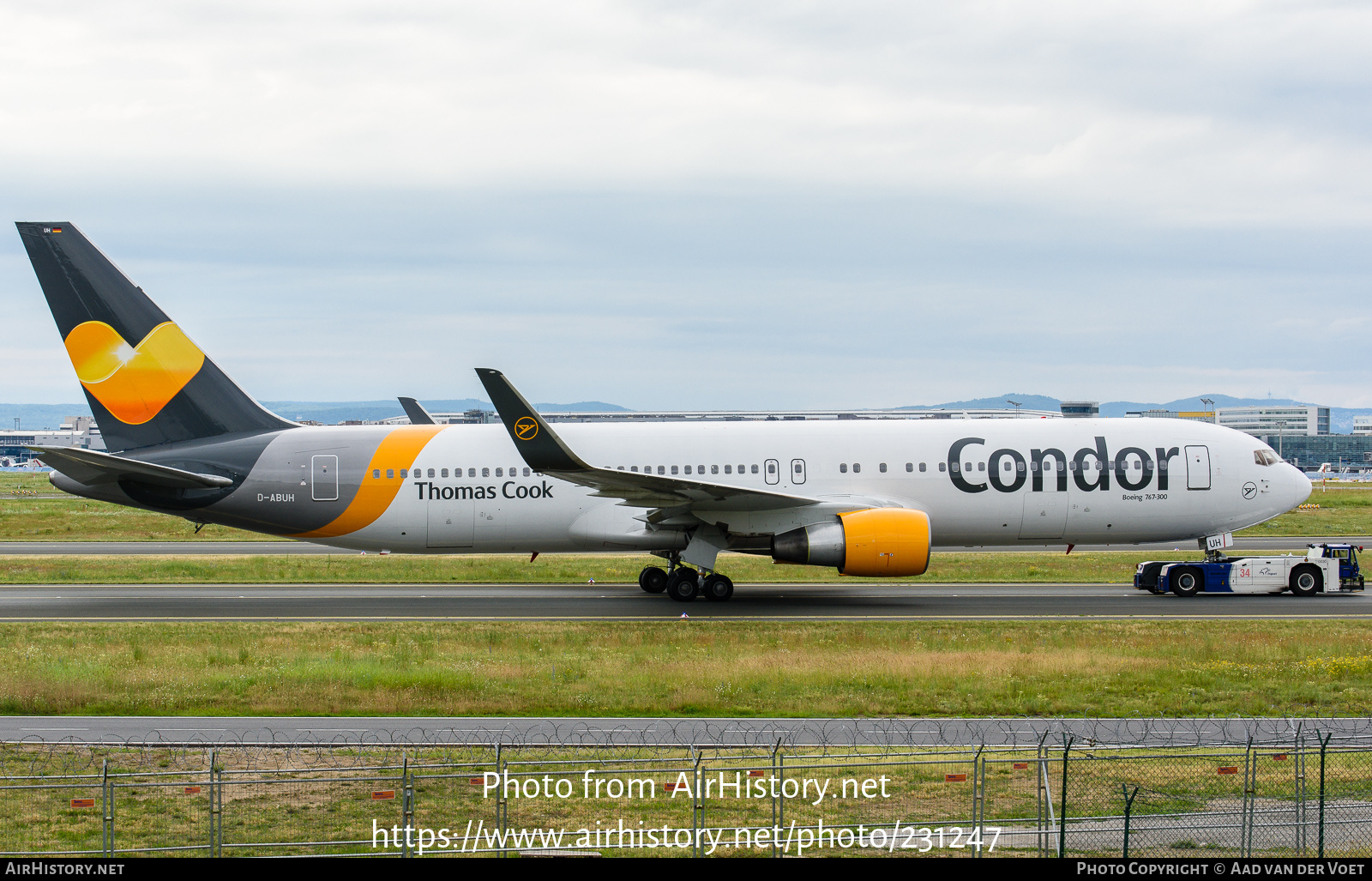 Aircraft Photo of D-ABUH | Boeing 767-330/ER | Condor Flugdienst | AirHistory.net #231247