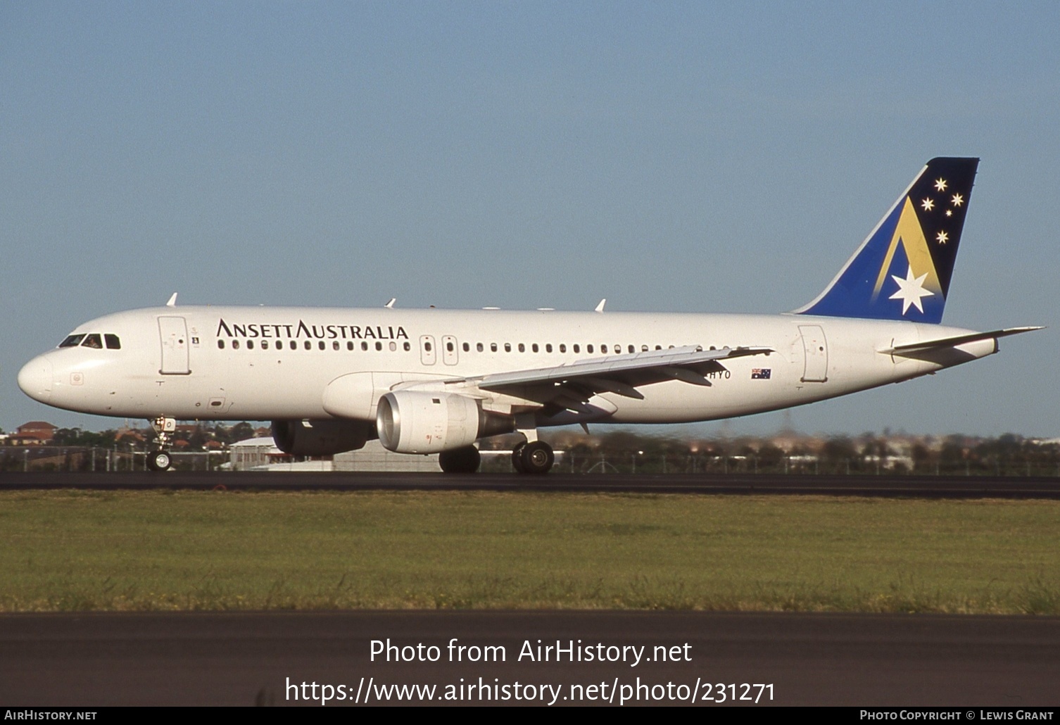 Aircraft Photo of VH-HYO | Airbus A320-211 | Ansett Australia | AirHistory.net #231271