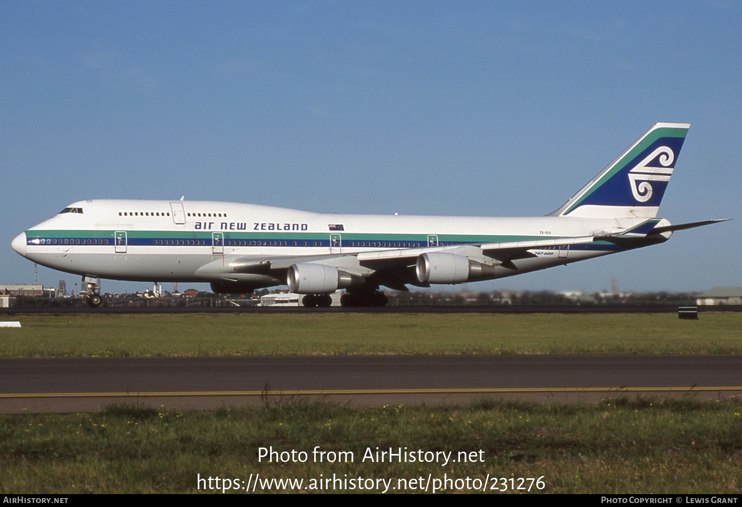 Aircraft Photo of ZK-SUI | Boeing 747-441 | Air New Zealand | AirHistory.net #231276