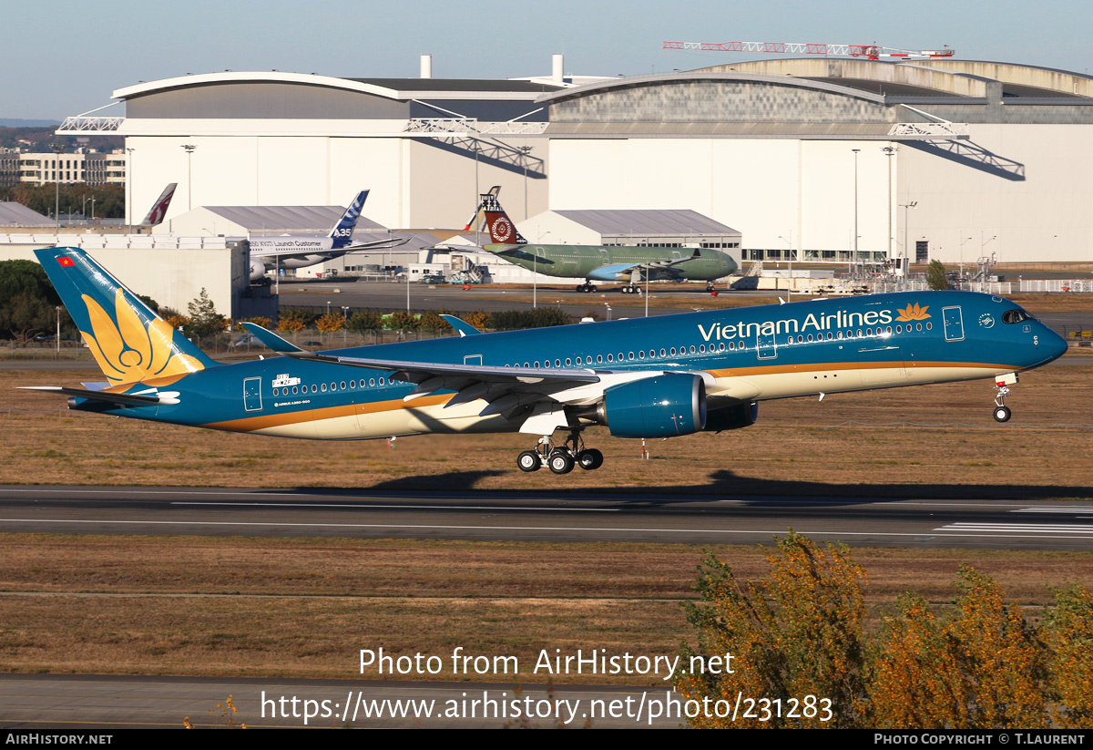 Aircraft Photo of F-WZFL | Airbus A350-941 | Vietnam Airlines | AirHistory.net #231283