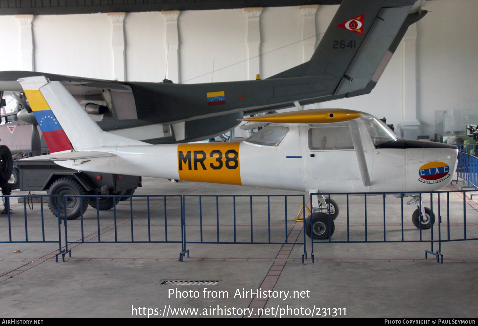 Aircraft Photo of YV-E-MR38 | Cessna 150G | CIAC - Centro de Instrucción de Aeronáutica Civil | AirHistory.net #231311