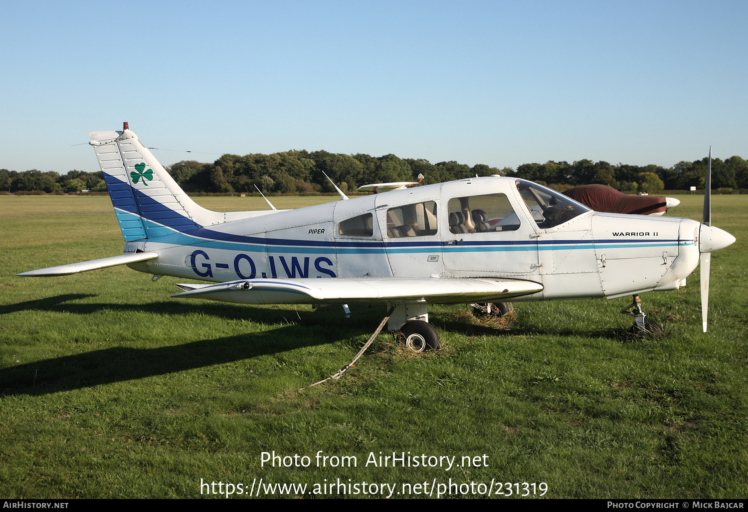 Aircraft Photo of G-OJWS | Piper PA-28-161 Cherokee Warrior II | AirHistory.net #231319