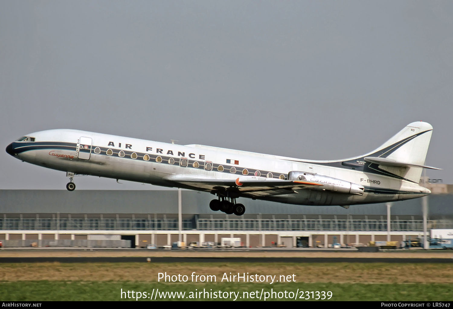 Aircraft Photo of F-BHRD | Sud SE-210 Caravelle III | Air France | AirHistory.net #231339