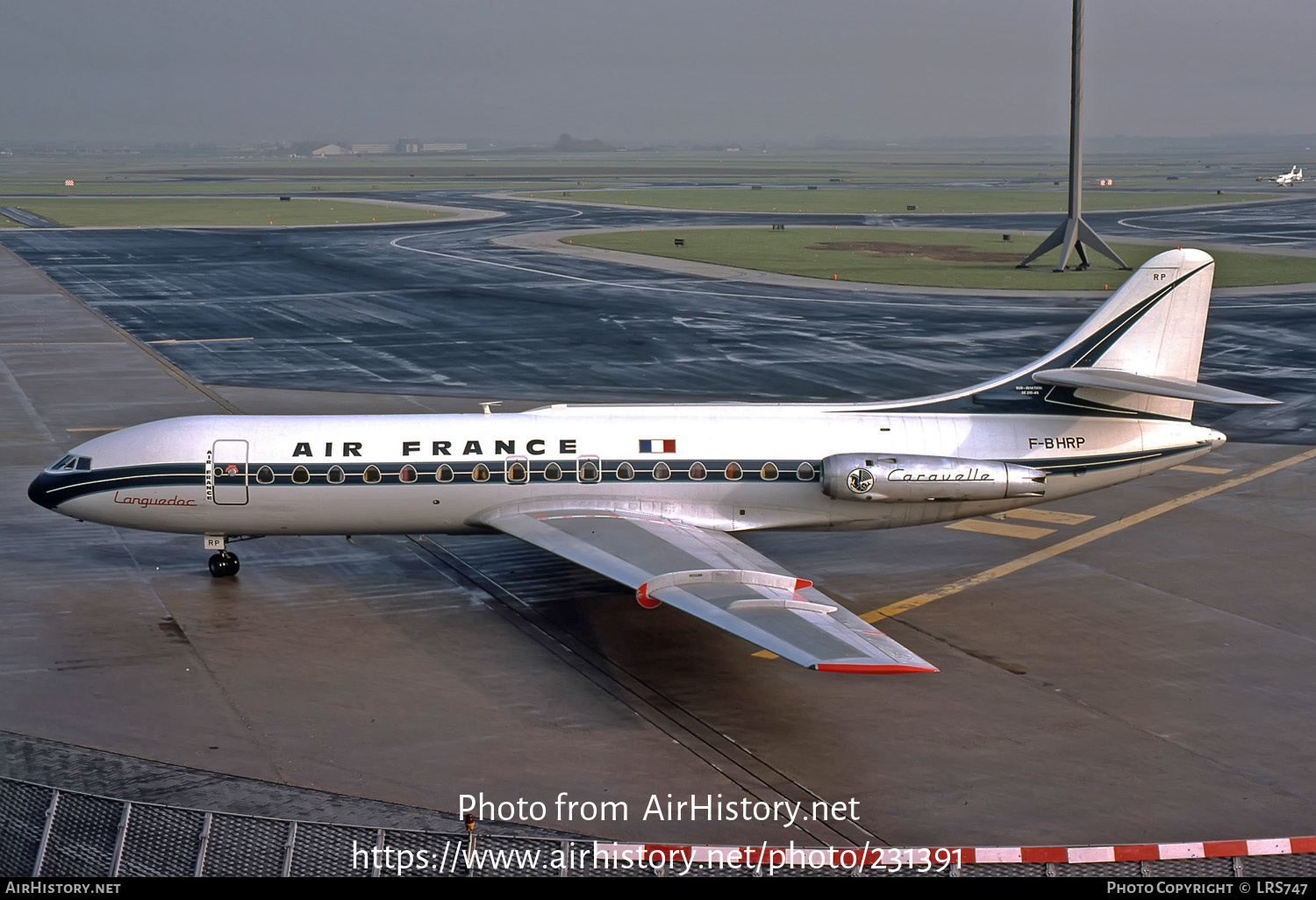 Aircraft Photo of F-BHRP | Sud SE-210 Caravelle III | Air France | AirHistory.net #231391