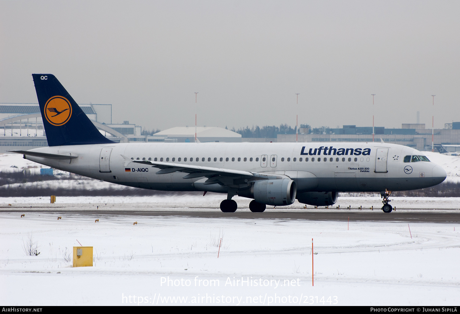 Aircraft Photo of D-AIQC | Airbus A320-211 | Lufthansa | AirHistory.net #231443