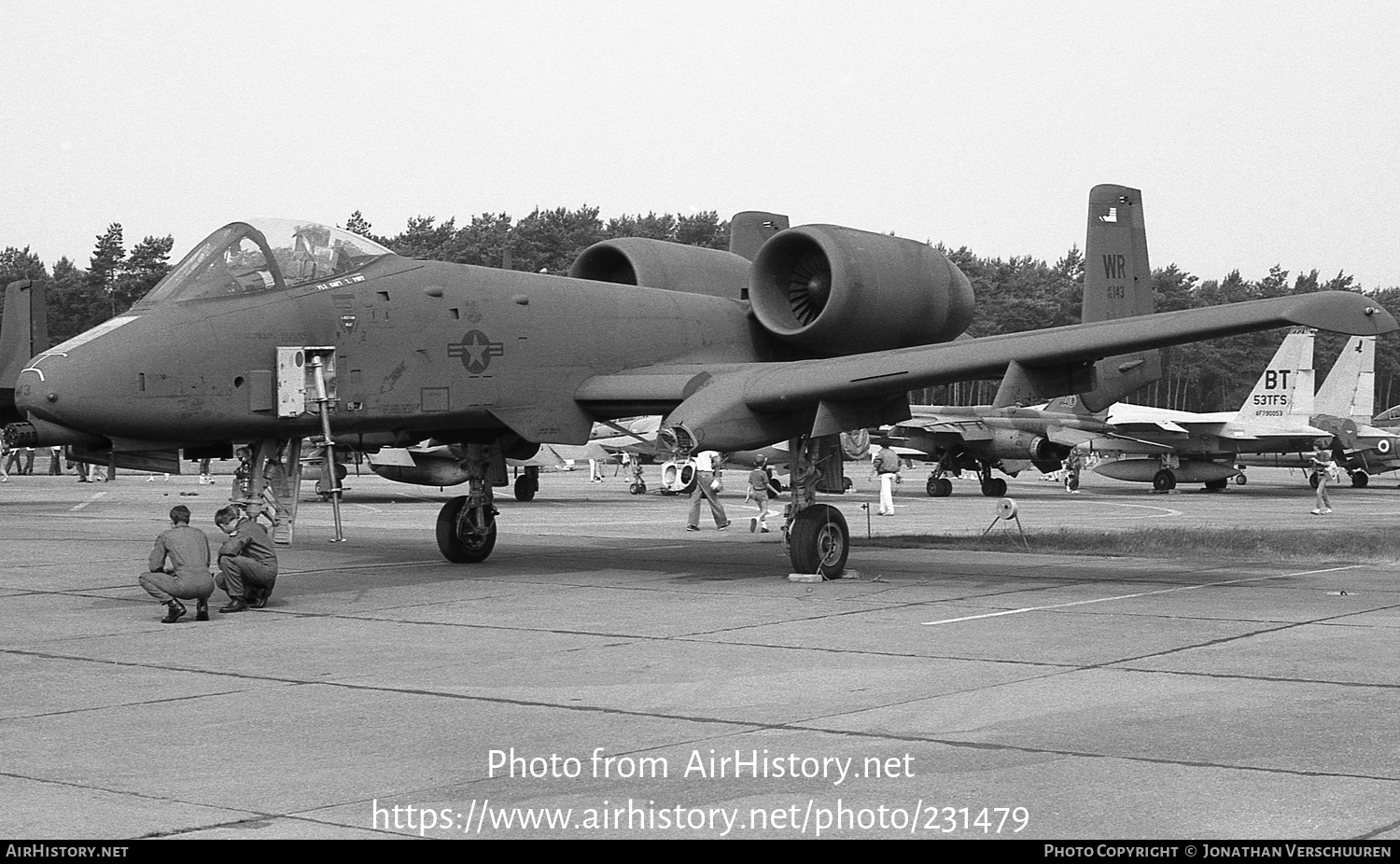 Aircraft Photo of 80-0143 / AF80-143 | Fairchild A-10A Thunderbolt II | USA - Air Force | AirHistory.net #231479