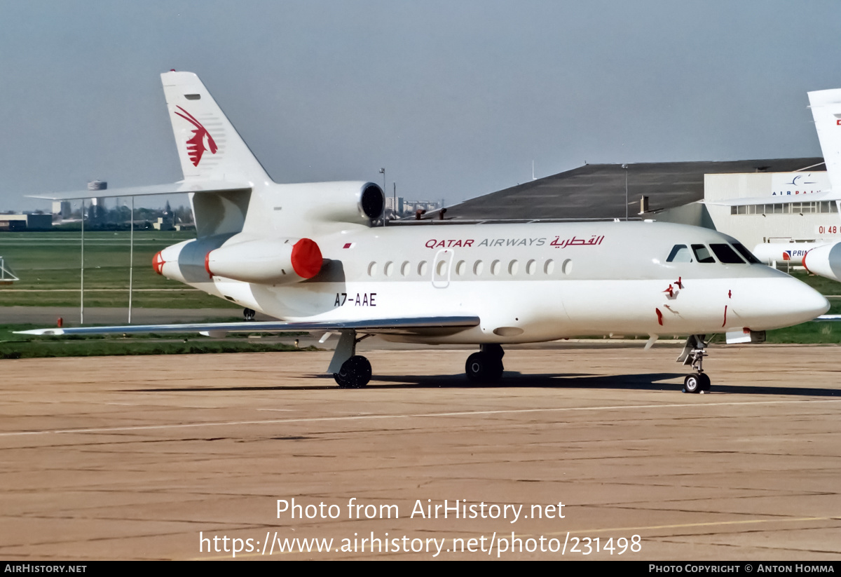 Aircraft Photo of A7-AAE | Dassault Falcon 900B | Qatar Airways | AirHistory.net #231498