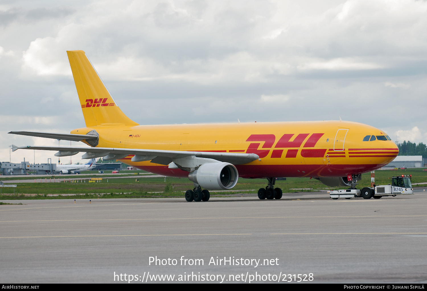 Aircraft Photo of D-AEAJ | Airbus A300F4-622R(F) | DHL International | AirHistory.net #231528