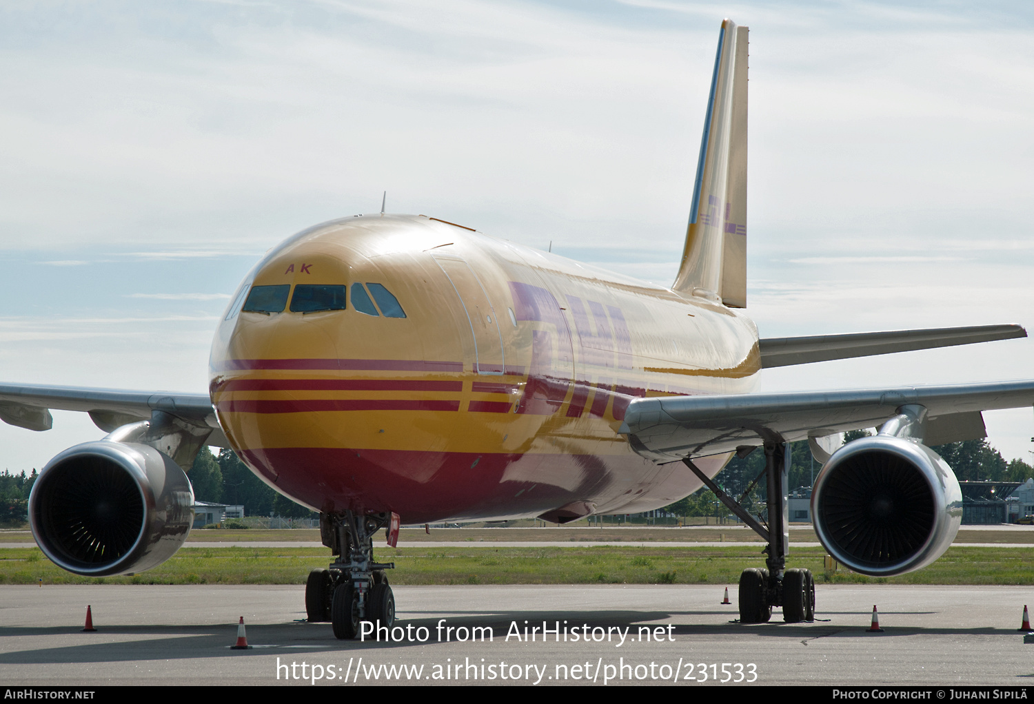 Aircraft Photo of D-AEAK | Airbus A300B4-622R | DHL International | AirHistory.net #231533