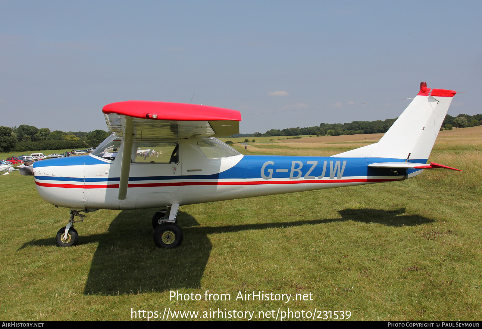 Aircraft Photo of G-BZJW | Cessna 150F | AirHistory.net #231539