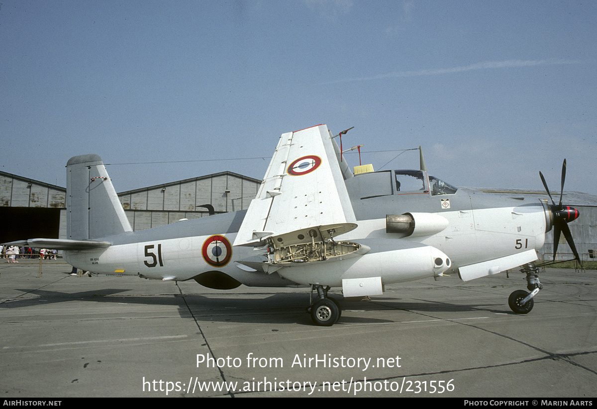 Aircraft Photo of 51 | Bréguet 1050 Alizé | France - Navy | AirHistory.net #231556