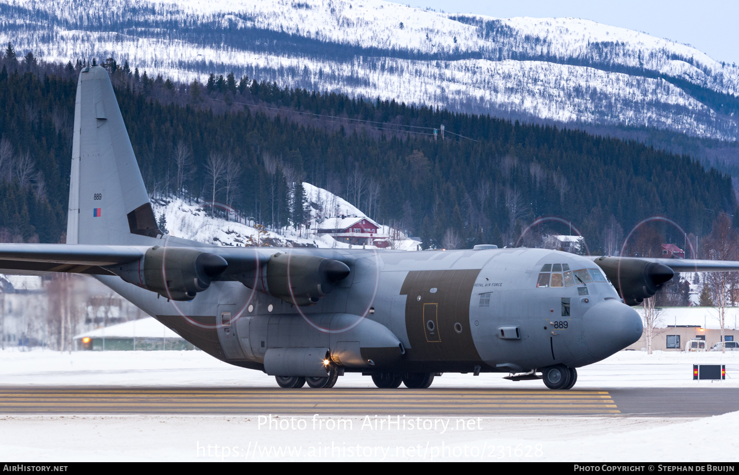 Aircraft Photo of ZH889 | Lockheed Martin C-130J Hercules C5 | UK - Air Force | AirHistory.net #231628