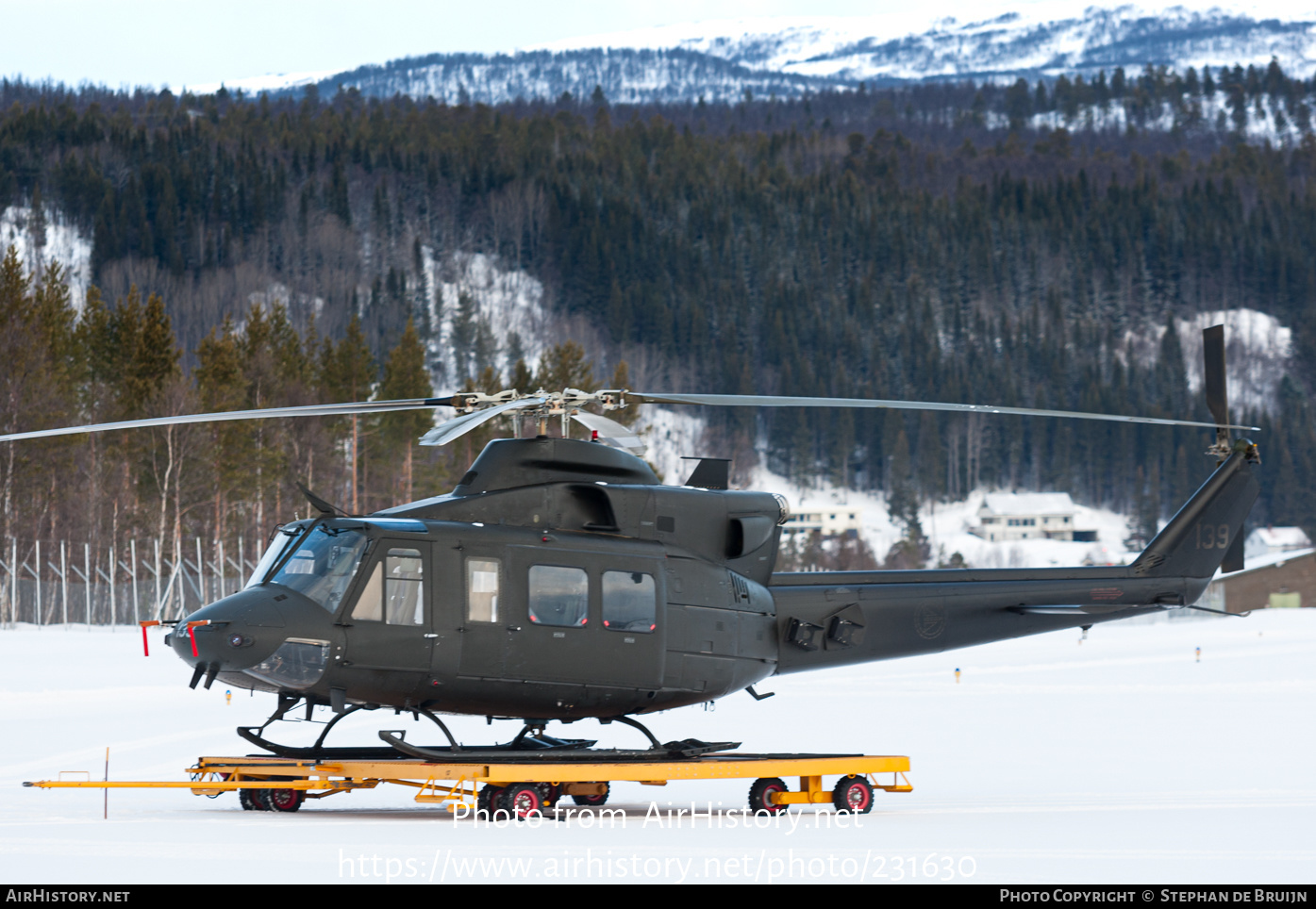 Aircraft Photo of 139 | Bell 412SP | Norway - Air Force | AirHistory.net #231630