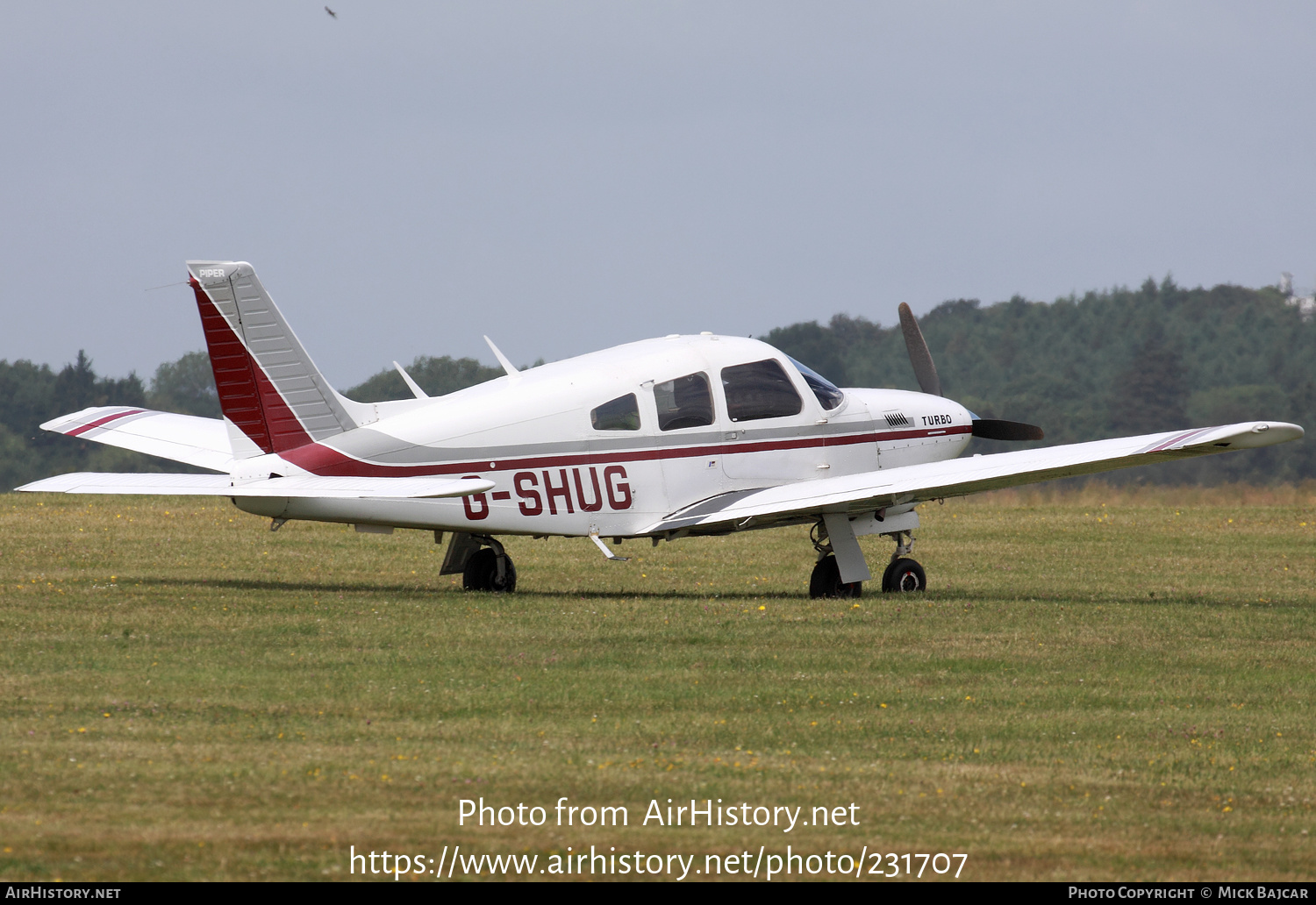 Aircraft Photo of G-SHUG | Piper PA-28R-201T Turbo Cherokee Arrow III | AirHistory.net #231707