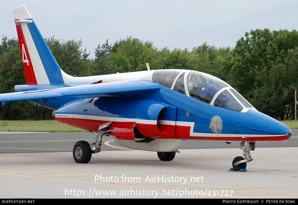 Aircraft Photo of E41 | Dassault-Dornier Alpha Jet E | France - Air Force | AirHistory.net #231727