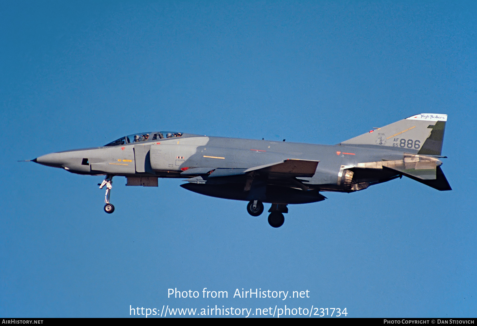 Aircraft Photo of 65-0886 / AF65-886 | McDonnell RF-4C Phantom II | USA - Air Force | AirHistory.net #231734