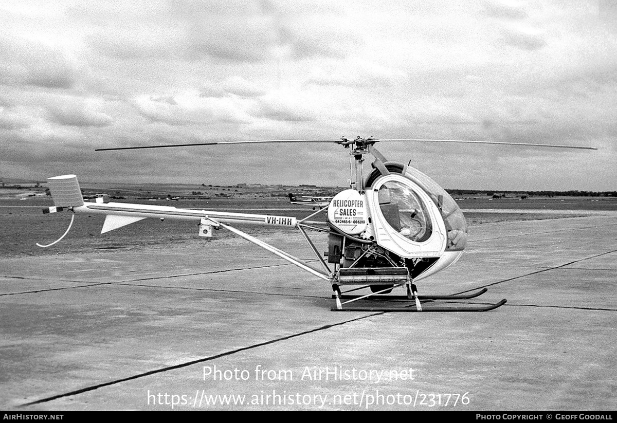 Aircraft Photo of VH-IHH | Hughes 300 (269B) | Helicopter Sales | AirHistory.net #231776