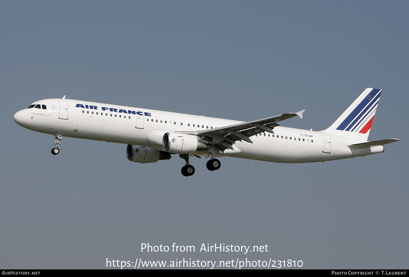 Aircraft Photo of F-GTAR | Airbus A321-212 | Air France | AirHistory.net #231810