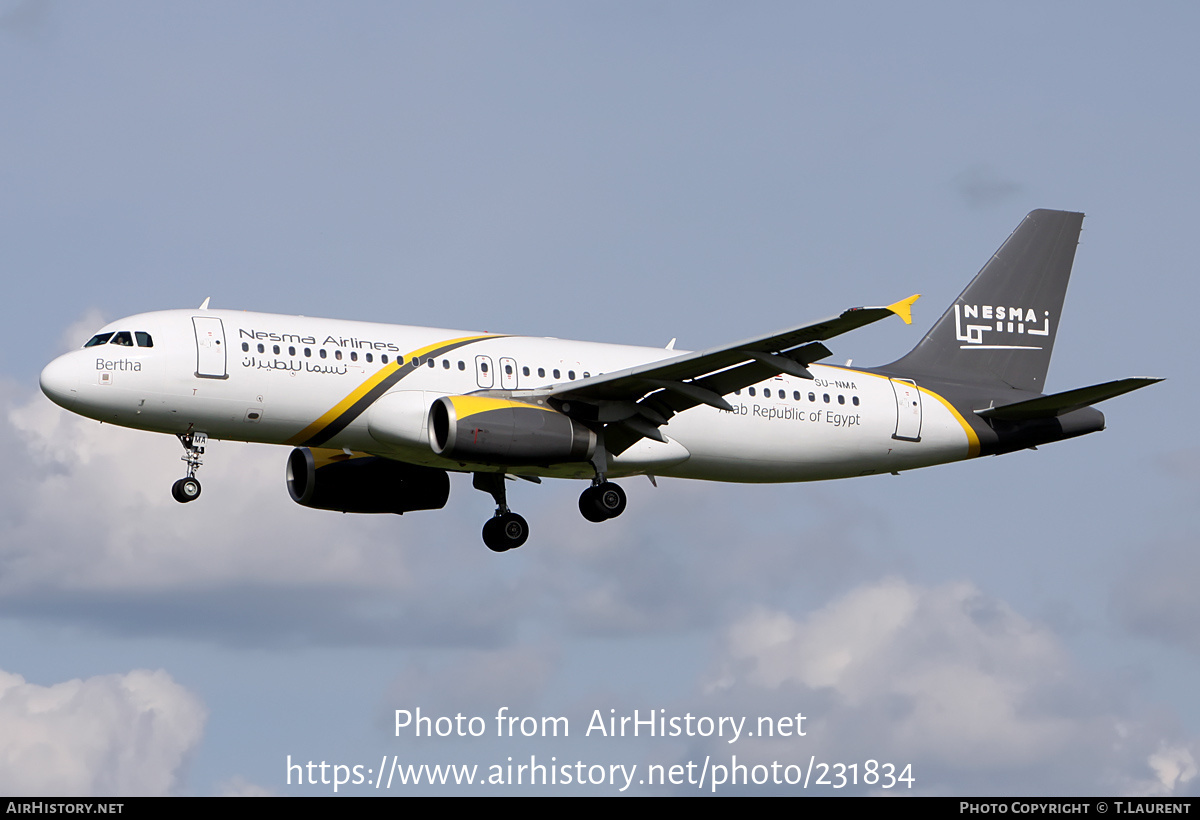 Aircraft Photo of SU-NMA | Airbus A320-232 | Nesma Airlines | AirHistory.net #231834