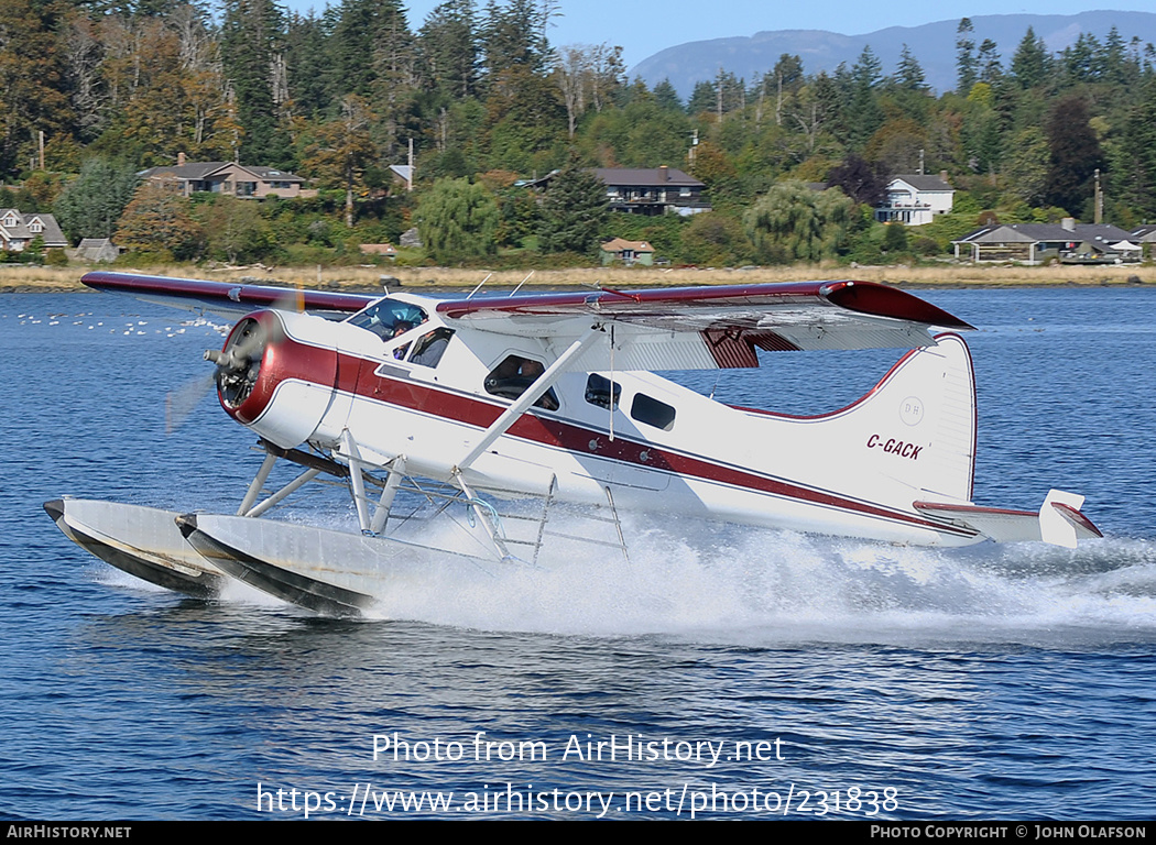 Aircraft Photo of C-GACK | De Havilland Canada DHC-2 Beaver Mk1 | AirHistory.net #231838