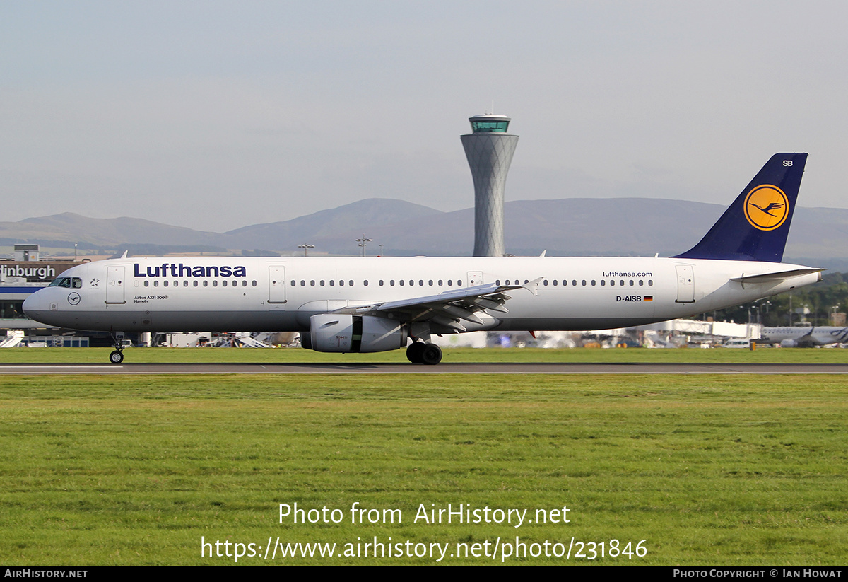 Aircraft Photo of D-AISB | Airbus A321-231 | Lufthansa | AirHistory.net #231846