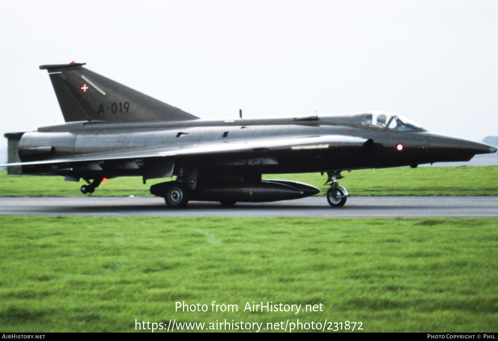 Aircraft Photo of A-019 | Saab F-35 Draken | Denmark - Air Force | AirHistory.net #231872