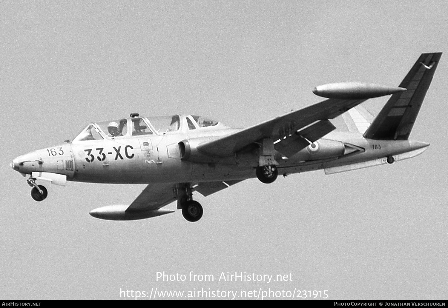 Aircraft Photo of 163 | Fouga CM-170 Magister | France - Air Force | AirHistory.net #231915