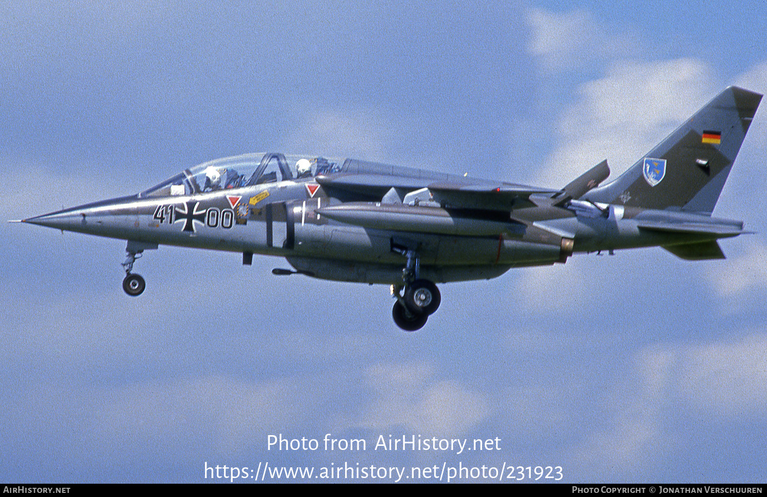 Aircraft Photo of 4100 | Dassault-Dornier Alpha Jet A | Germany - Air Force | AirHistory.net #231923