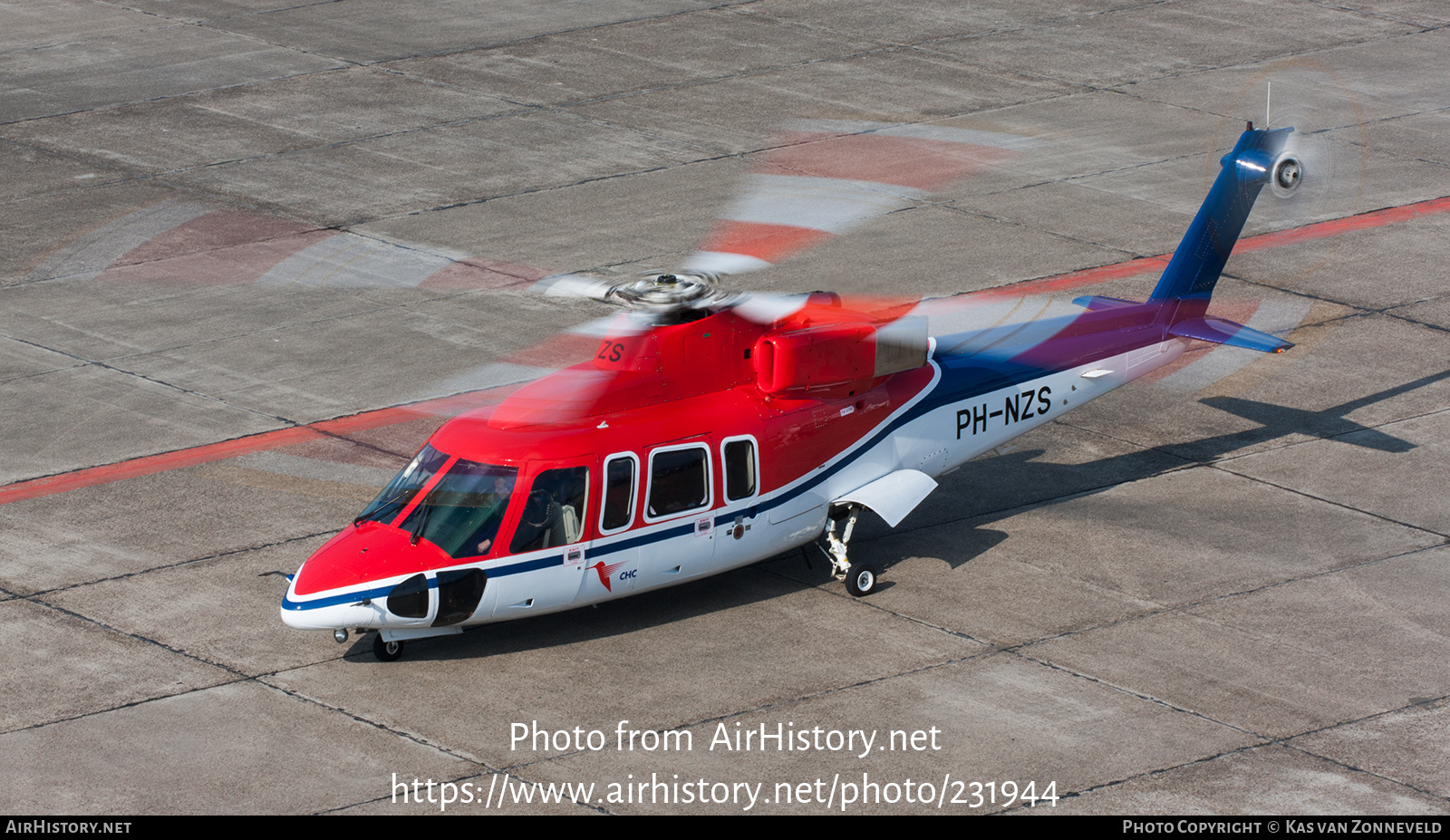 Aircraft Photo of PH-NZS | Sikorsky S-76B | CHC Helicopters | AirHistory.net #231944