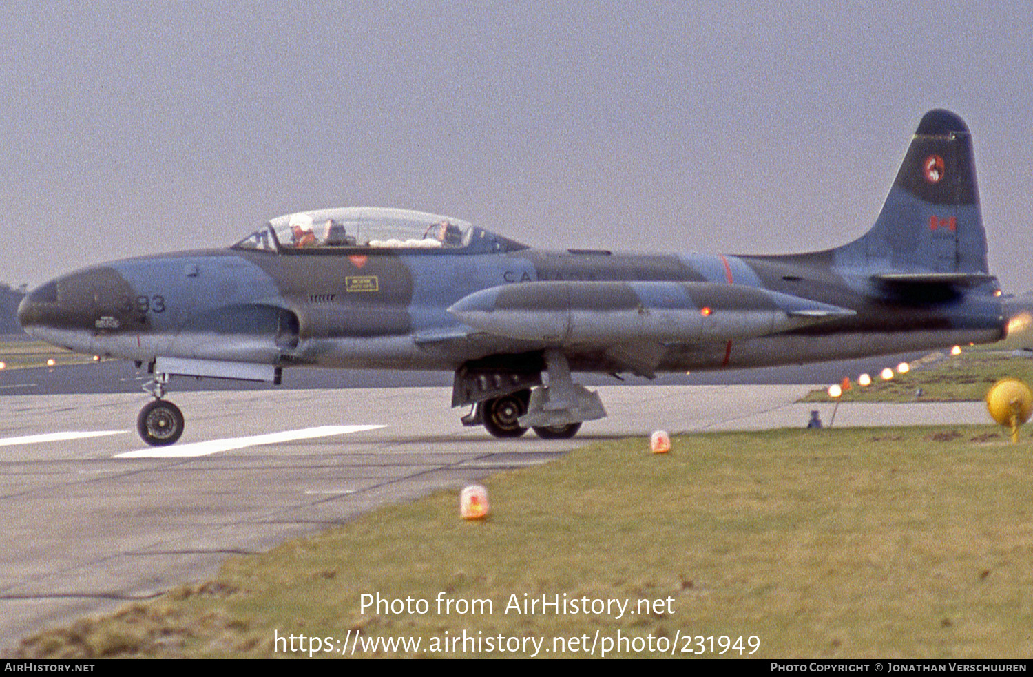 Aircraft Photo of 133393 | Canadair CT-133 Silver Star 3 | Canada - Air Force | AirHistory.net #231949