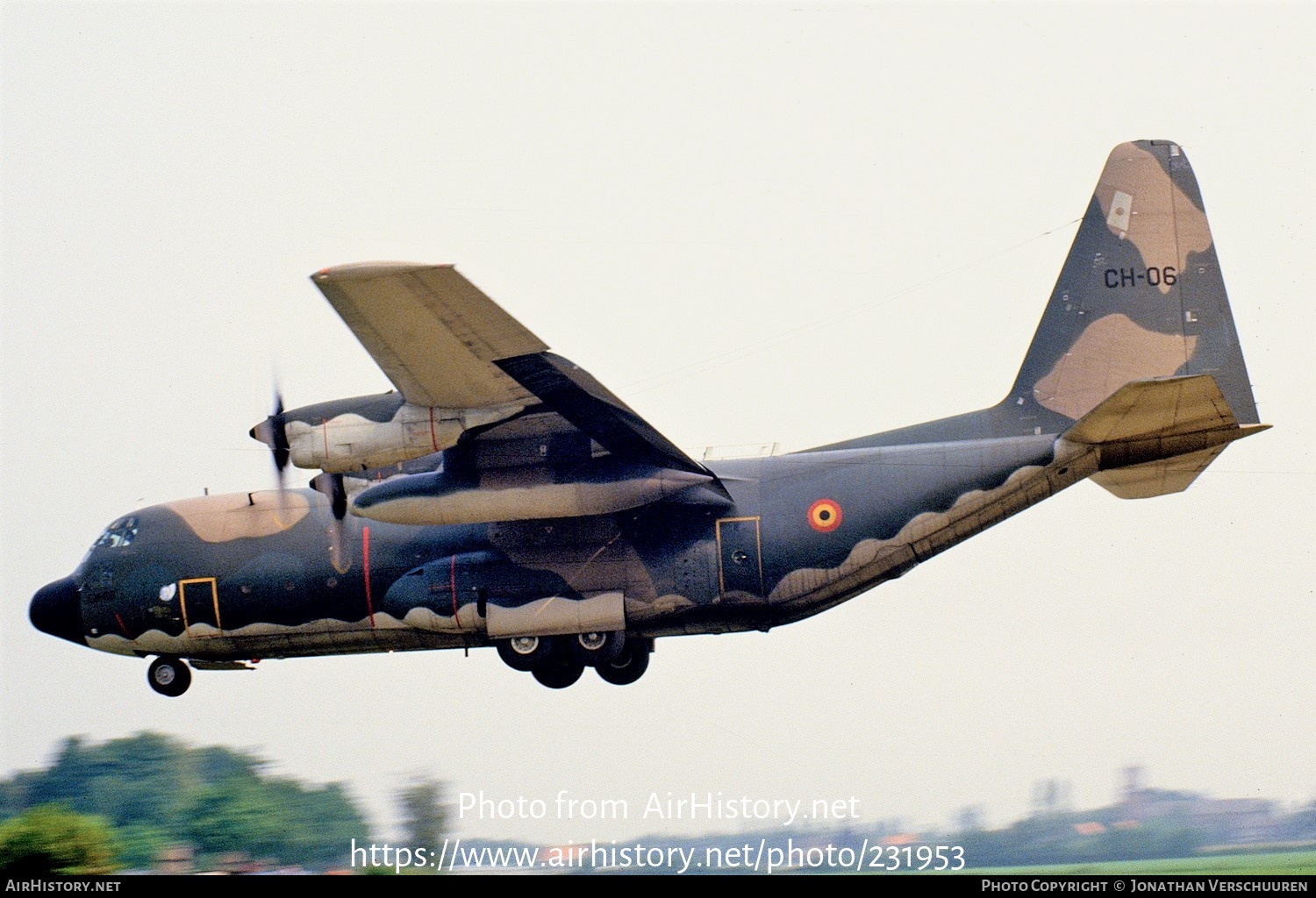 Aircraft Photo of CH06 | Lockheed C-130H Hercules | Belgium - Air Force | AirHistory.net #231953