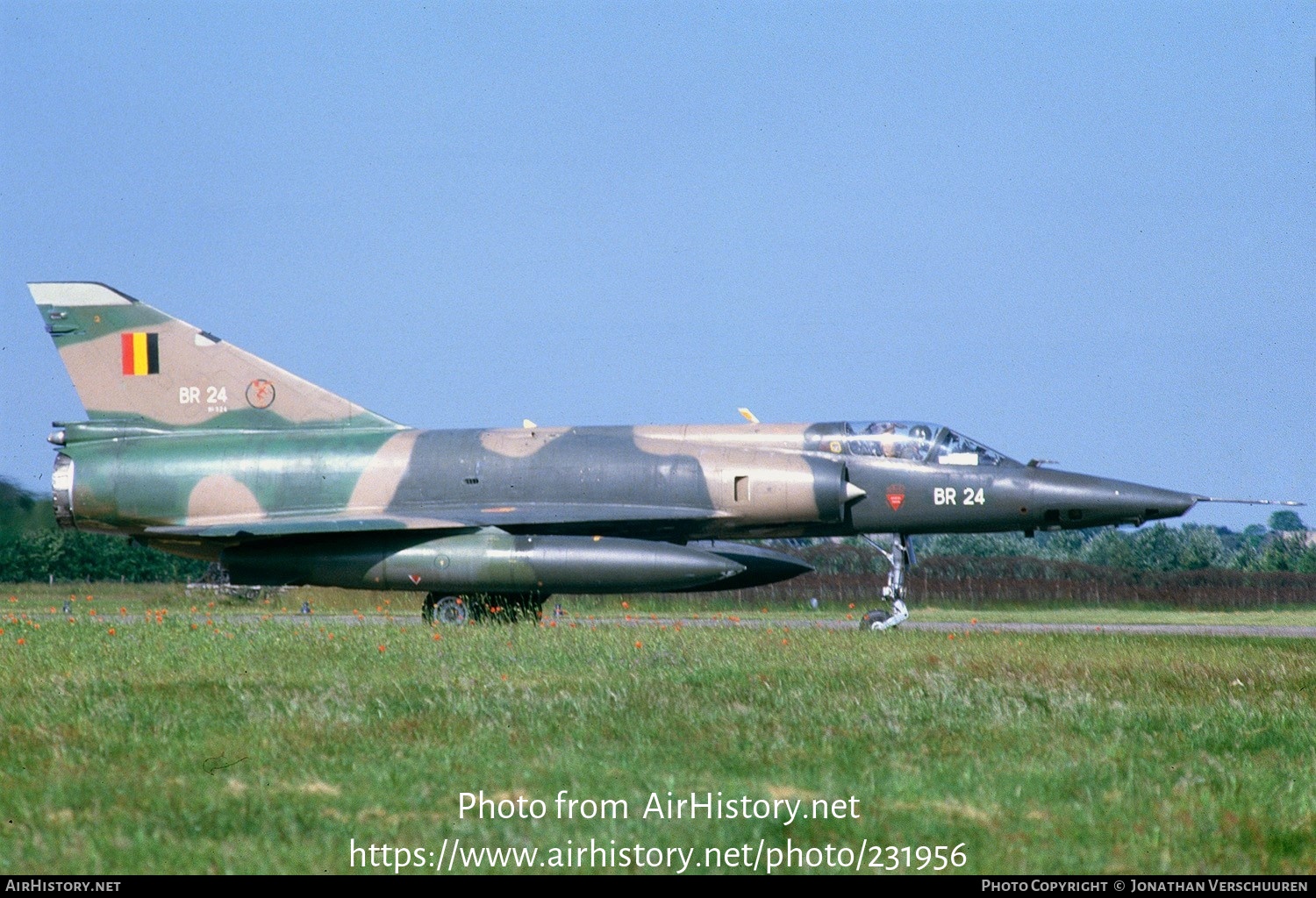 Aircraft Photo of BR24 | Dassault Mirage 5BR | Belgium - Air Force | AirHistory.net #231956