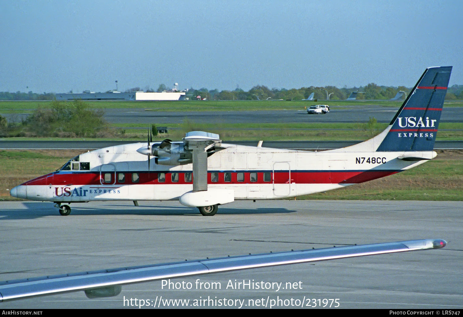 Aircraft Photo of N748CC | Short 360-300 | USAir Express | AirHistory.net #231975