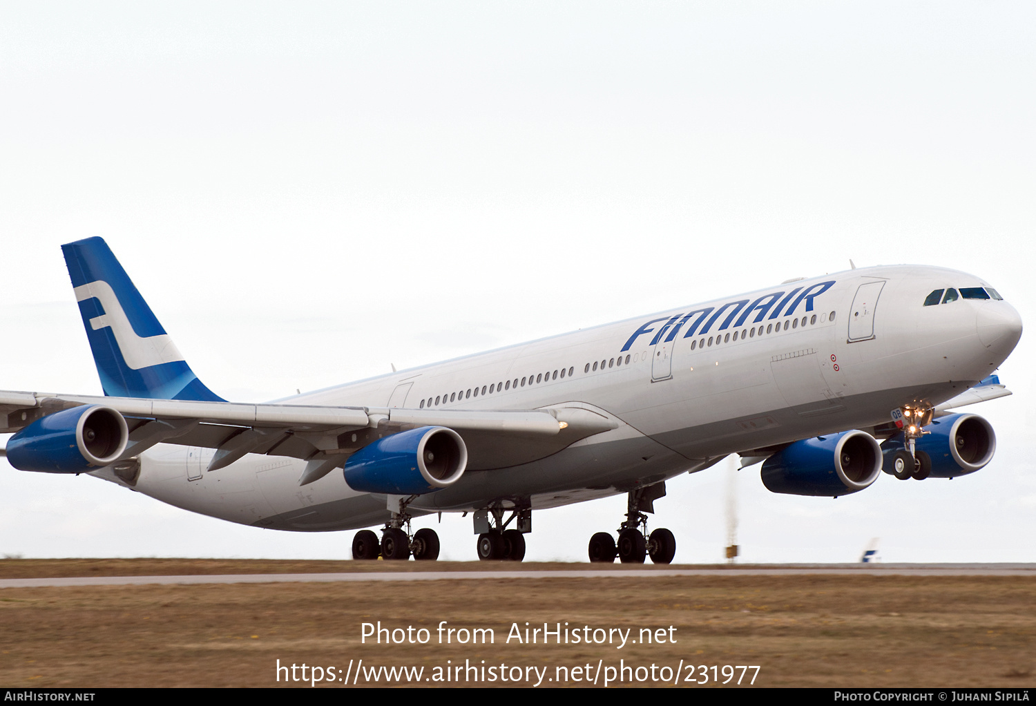 Aircraft Photo of OH-LQB | Airbus A340-313 | Finnair | AirHistory.net #231977