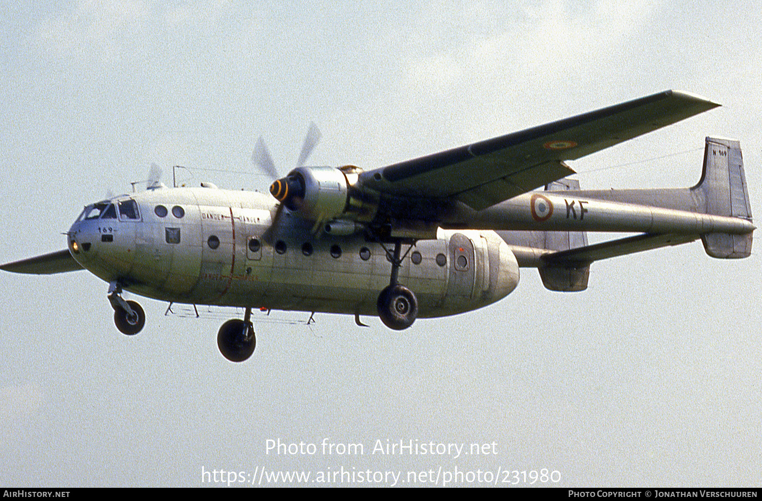 Aircraft Photo of 169 | Nord 2501F-3 Noratlas | France - Air Force | AirHistory.net #231980