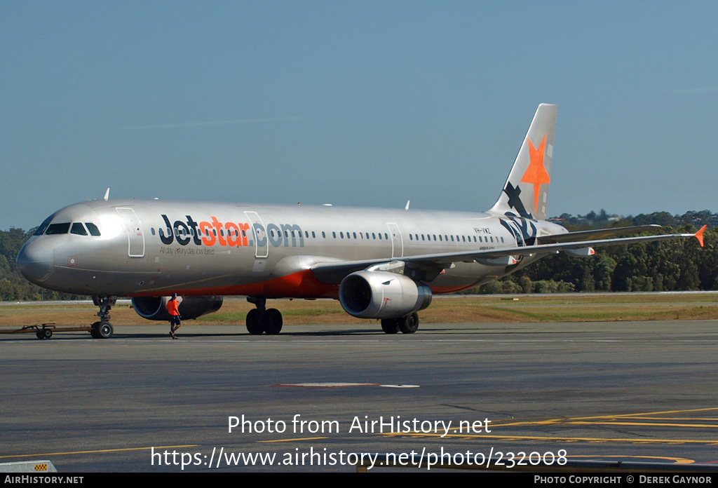 Aircraft Photo of VH-VWZ | Airbus A321-231 | Jetstar Airways | AirHistory.net #232008