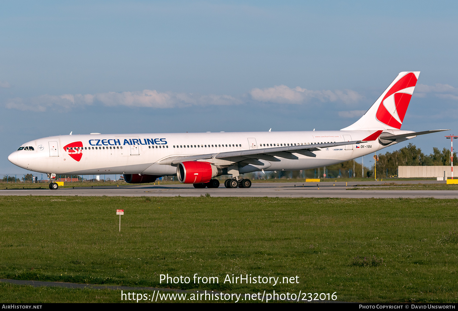 Aircraft Photo of OK-YBA | Airbus A330-323E | ČSA - Czech Airlines | AirHistory.net #232016